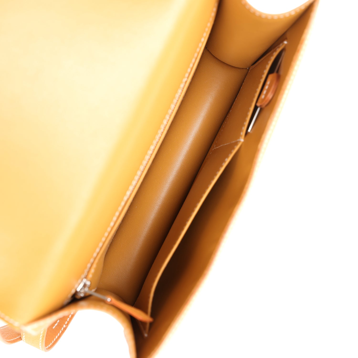 Hermès Constance 1-24 Naturel Sable Vache Naturel Graine Palladium Hardware