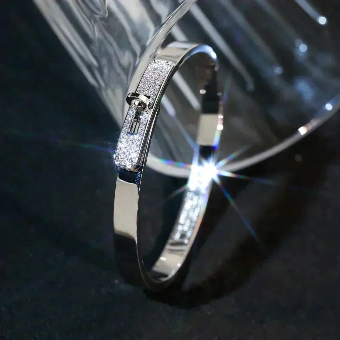 Regalia jewelryKELLY SILVER DIAMOND BRACELET