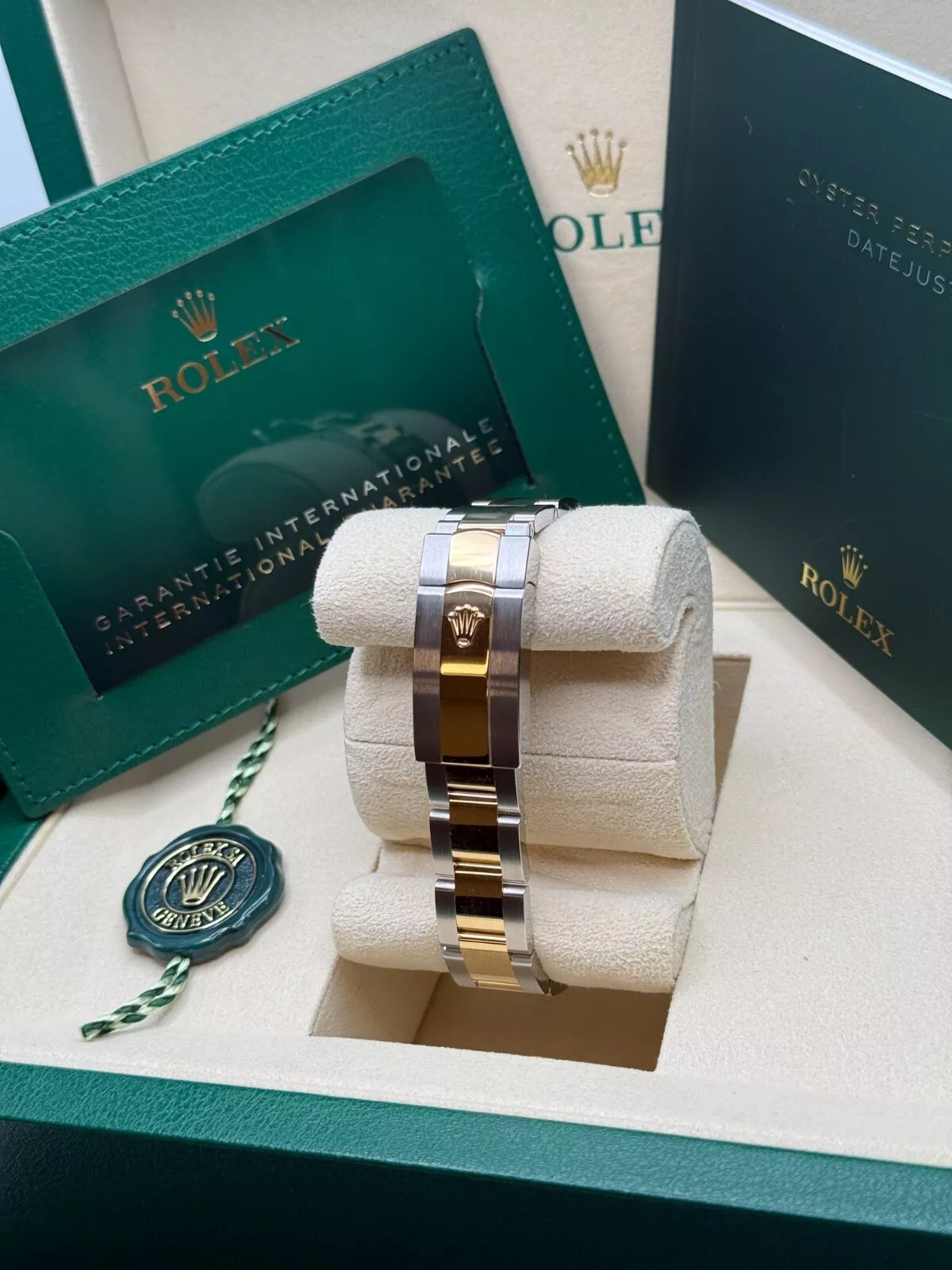 【Super Clone】RLX Datejust m278273-0027/0028 31mm White Mother-of-Pearl Dial Stainless Steel and Yellow Gold Oyster Watch