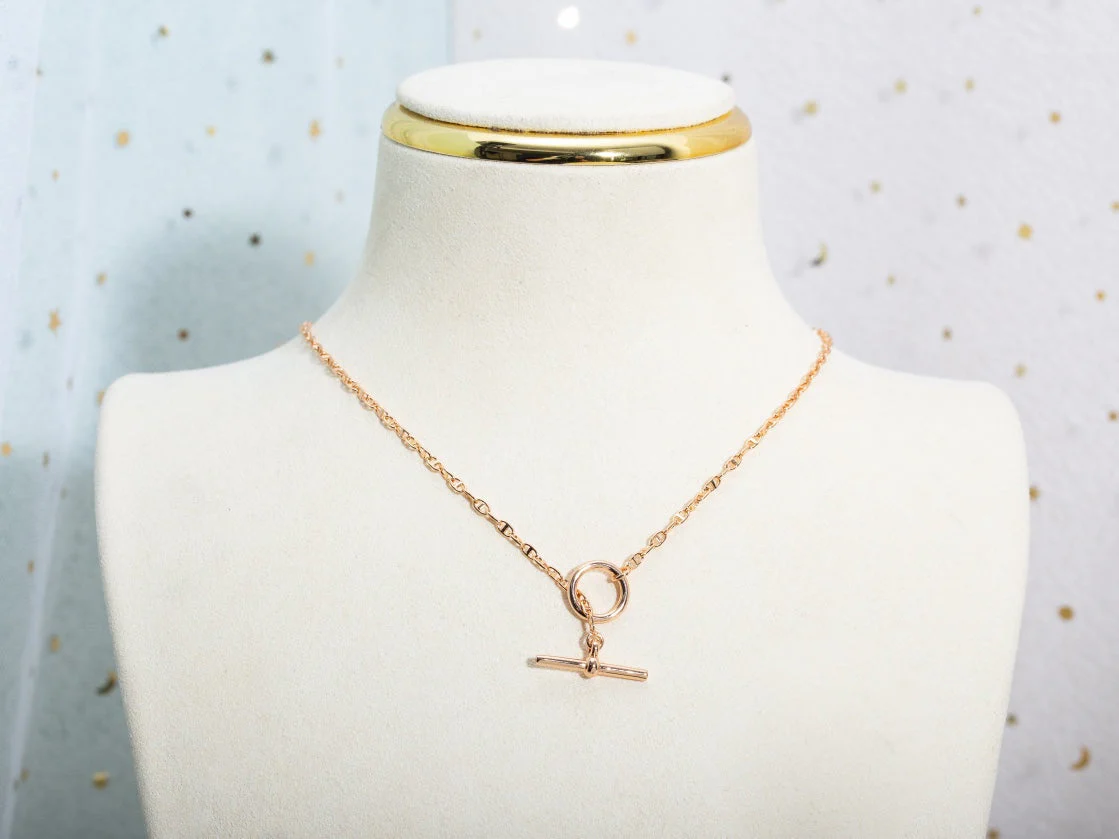 Regalia jewelryECHAPPEE NECKLACE PINK GOLD