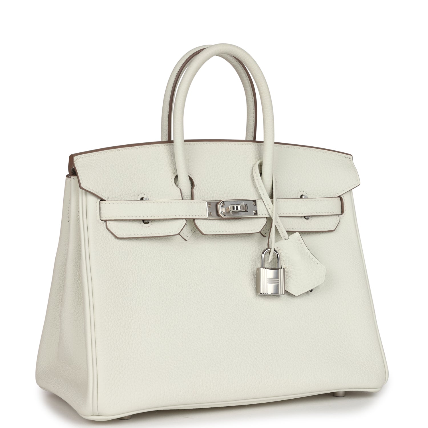 Hermès Birkin 25 Mushroom Togo Palladium Hardware