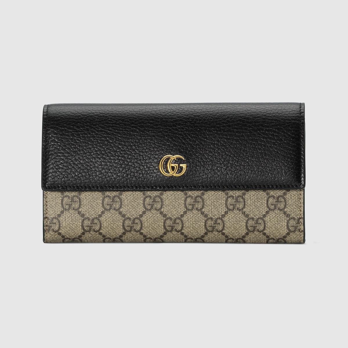GG Marmont Bi-Color Continental Wallet