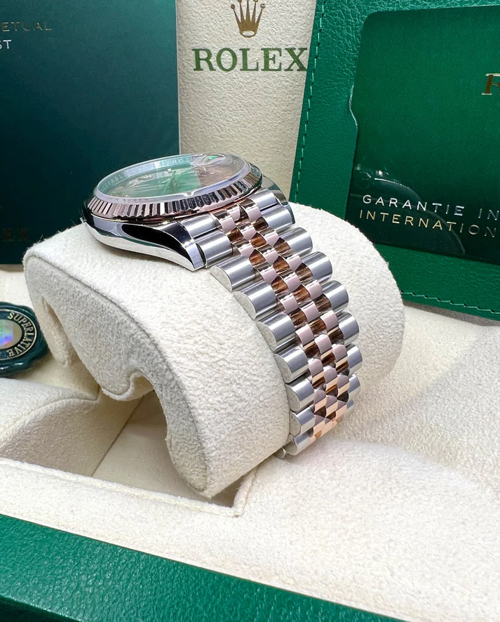 【Super Clone】ROLEX  Datejust 36mm 126231 Rose Dial Oyster Bracelet