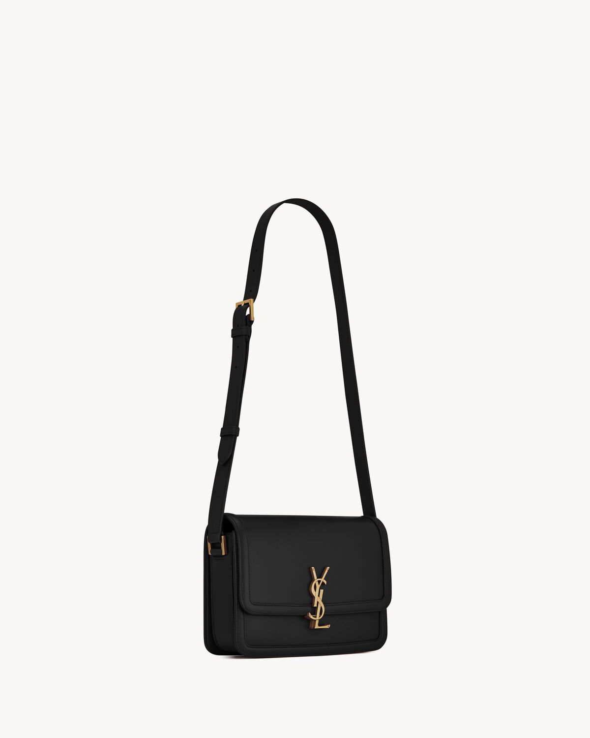 YSL Solferino Medium Satchel in Box Saint Laurent