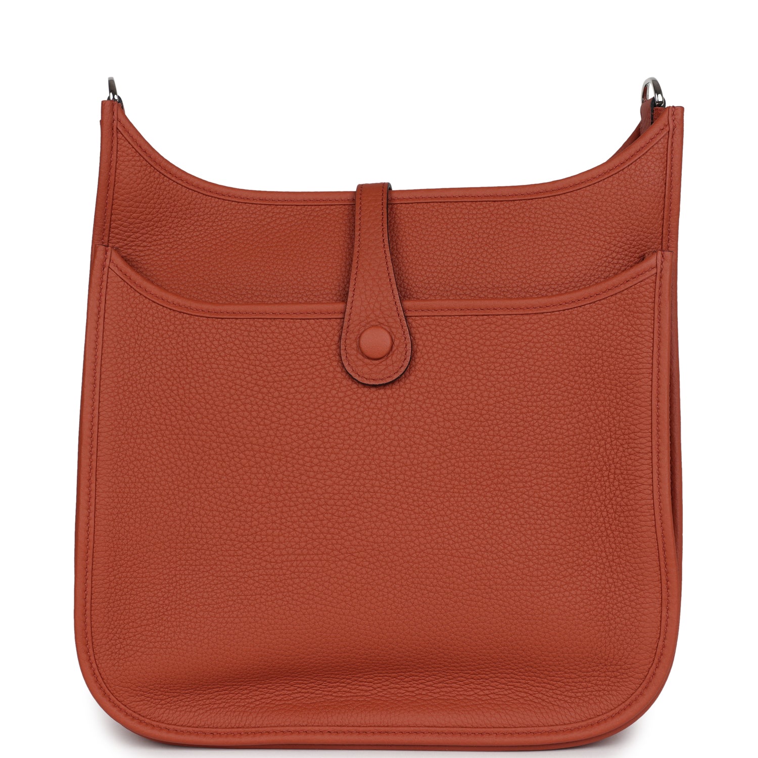 Hermès Evelyne III PM Cuivre Clemence Palladium Hardware