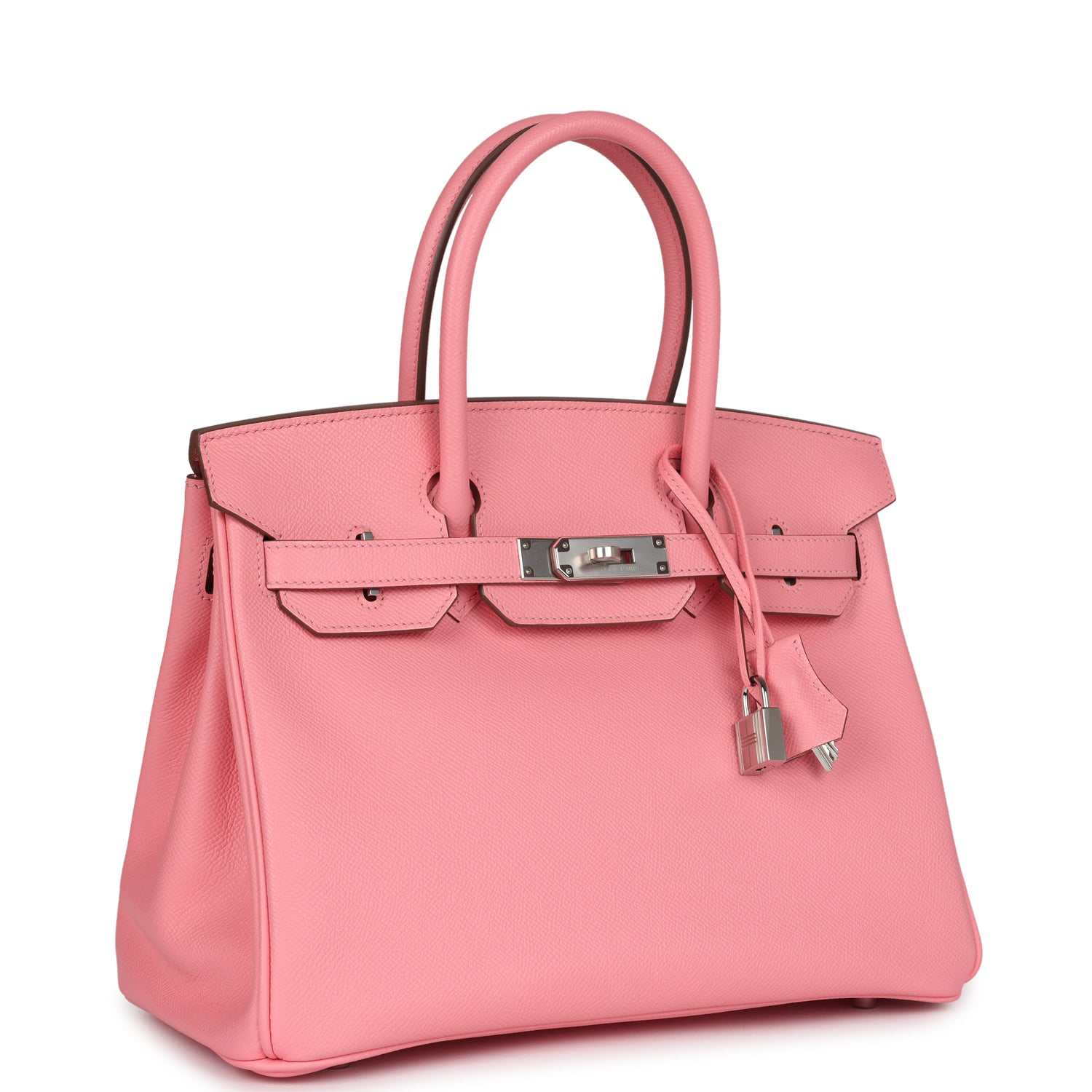 Hermès Birkin 30 Rose Confetti Epsom Palladium Hardware