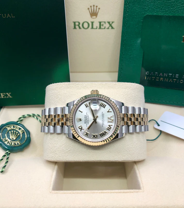 【Super Clone】ROLEX Datejust m278273-0003/0004 31mm Silver Dial Stainless Steel and Yellow Gold Oyster Watch