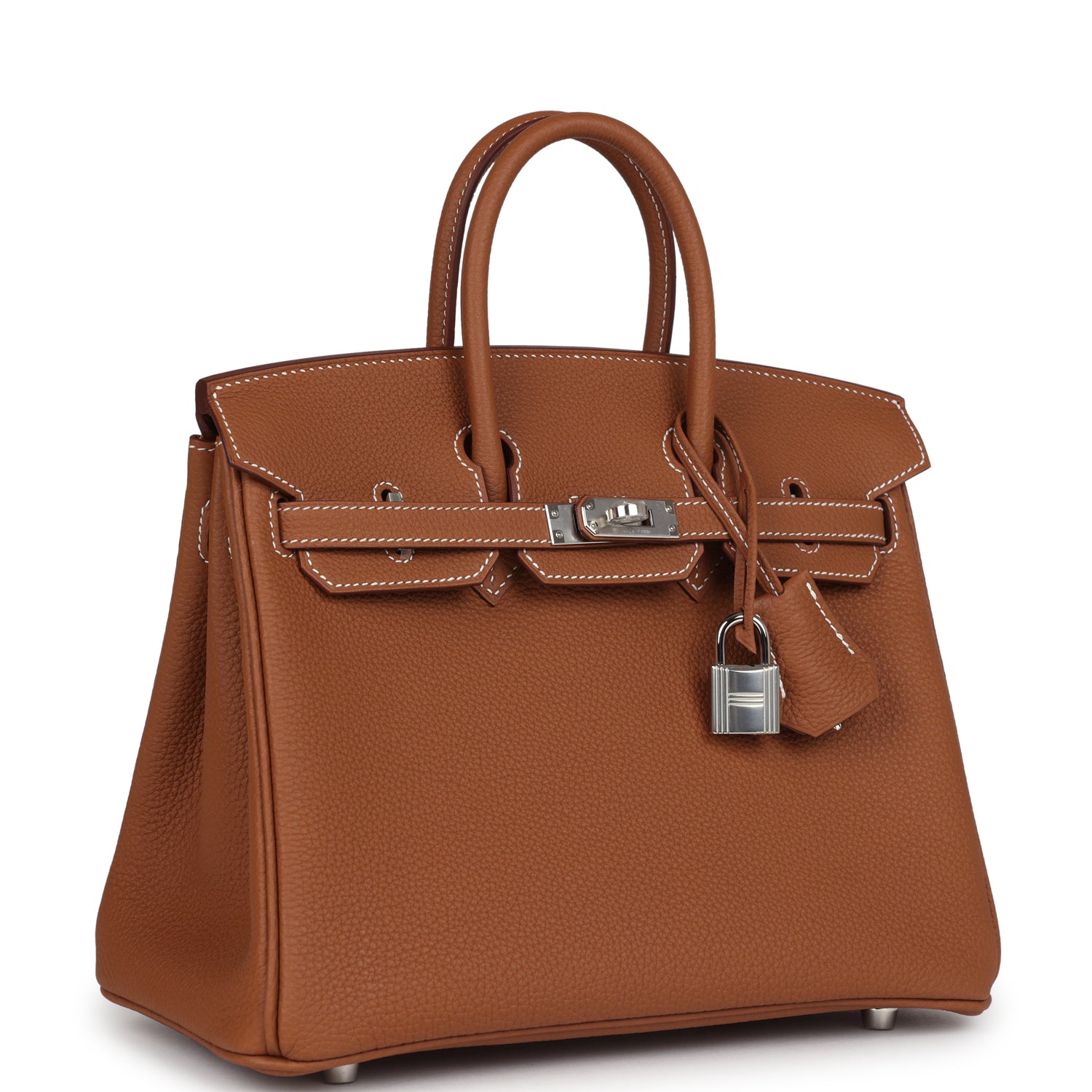 Hermès Birkin 25 Gold Togo Palladium Hardware