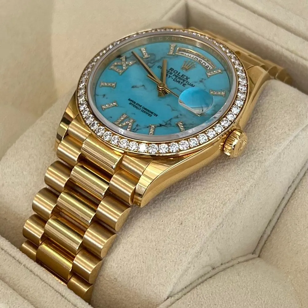 【Super Clone】ROLEX   Day-Date M128348RBR-0037 36mm