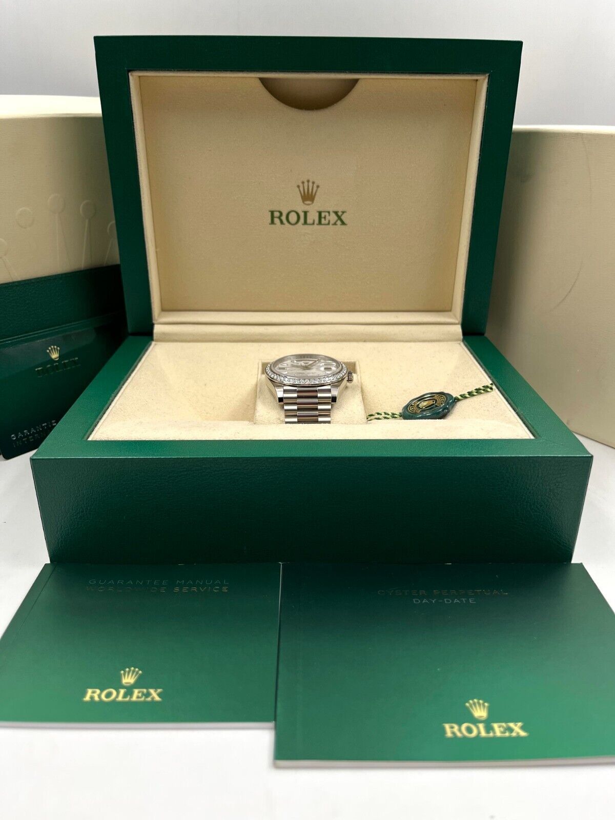 【Super Clone】ROLEX  Day-Date 40mm 228349RBR-0040 Meteorite Dial President Bracelet
