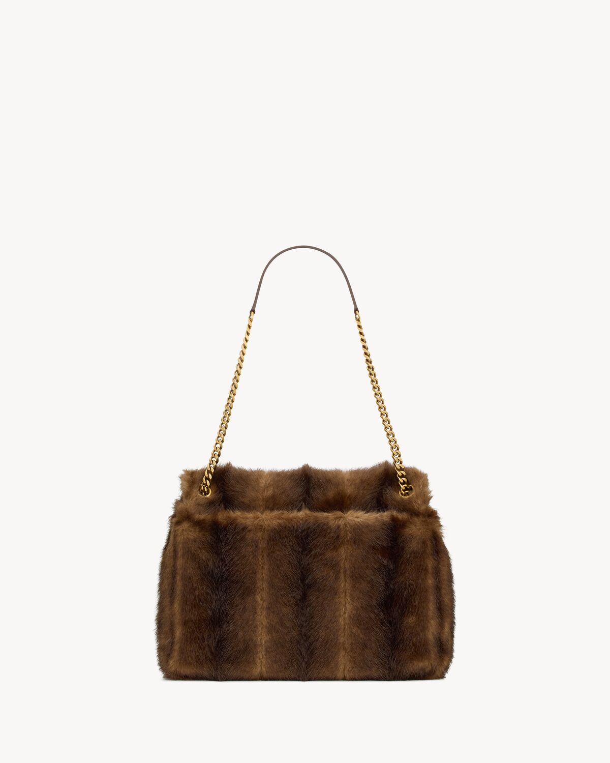 YSL Niki Large in Shearling