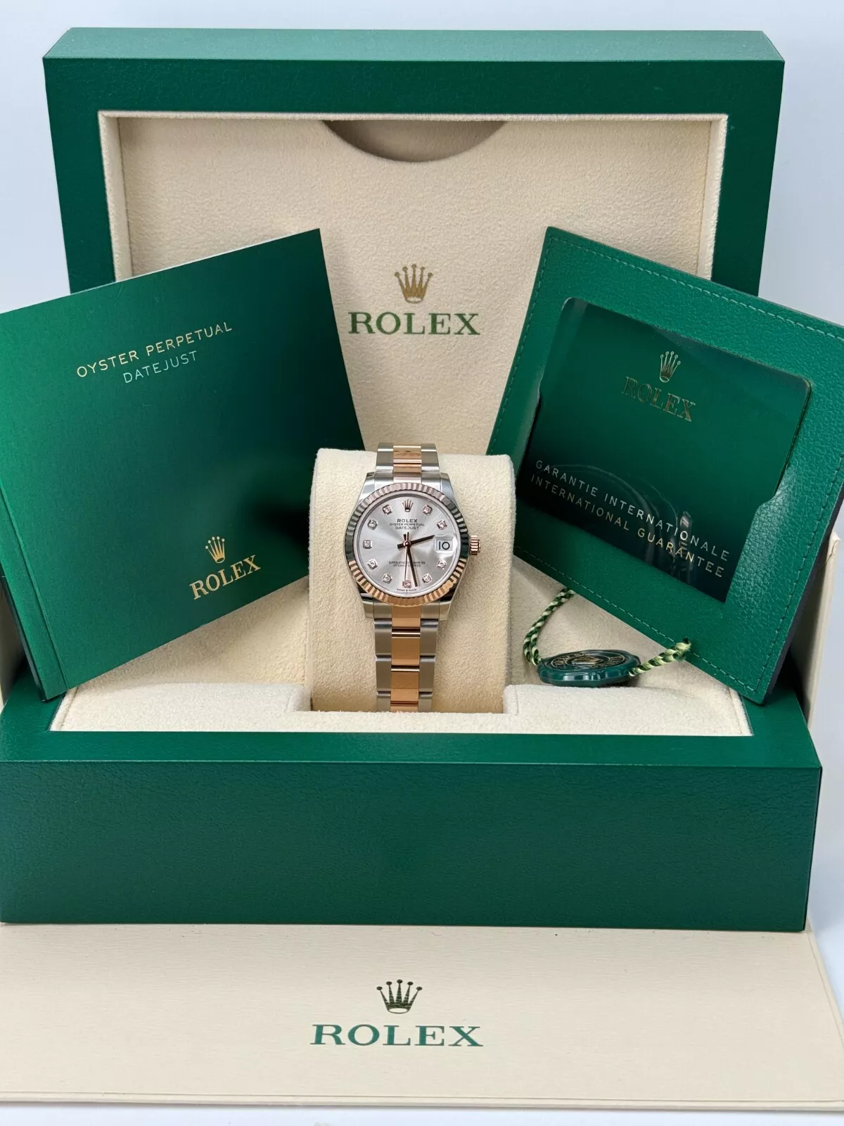 【Super Clone】RLX Datejust m278271-0015/0016 Silver 31mm Dial Oyster Bracelet Watch