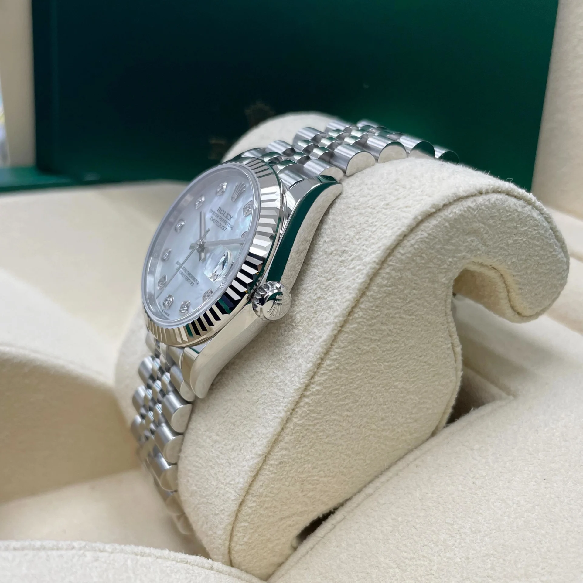 【Super Clone】ROLEX Datejust m278274-0005/0006 31mm Mother-of-Pearl 31mm Dial Oyster Watch