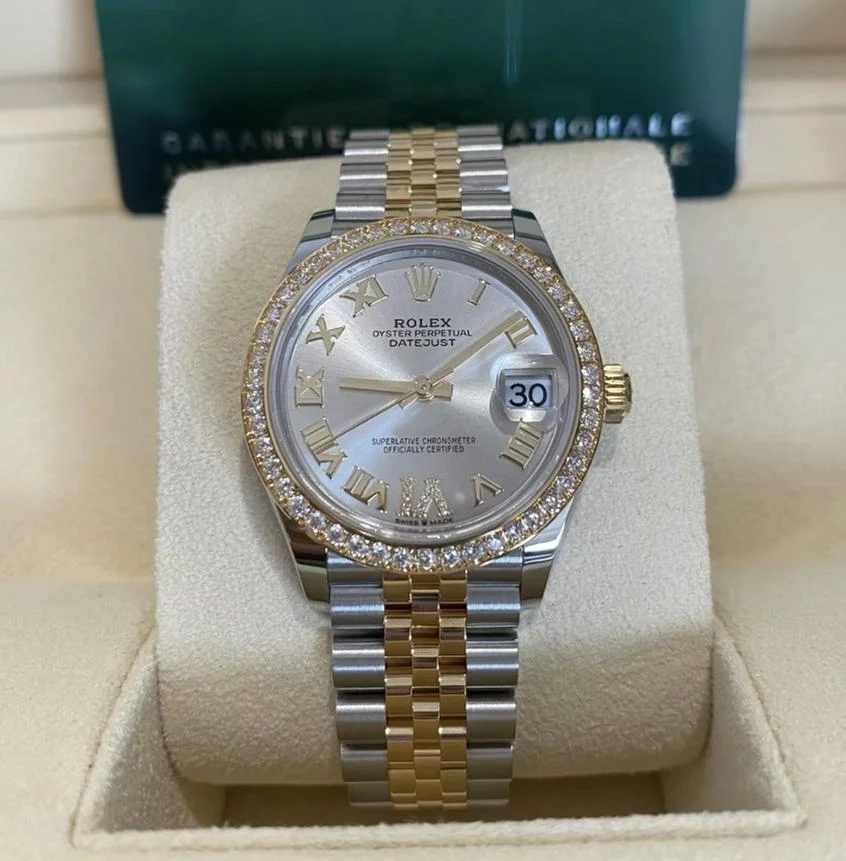 【Super Clone】ROLEX Datejust m278383RBR-0003/0004 31mm Silver Dial Oyster Bracelet