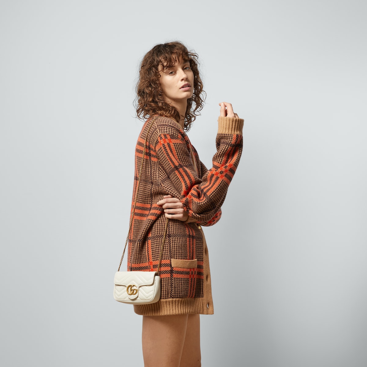 GG Marmont Leather Super Mini Bag