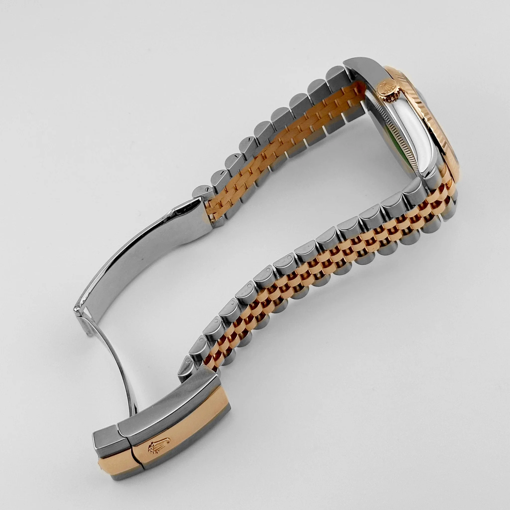 【Super Clone】ROLEX  Datejust 36mm 126231 Slate Fluted Motif Dial 36mm Jubilee Bracelet