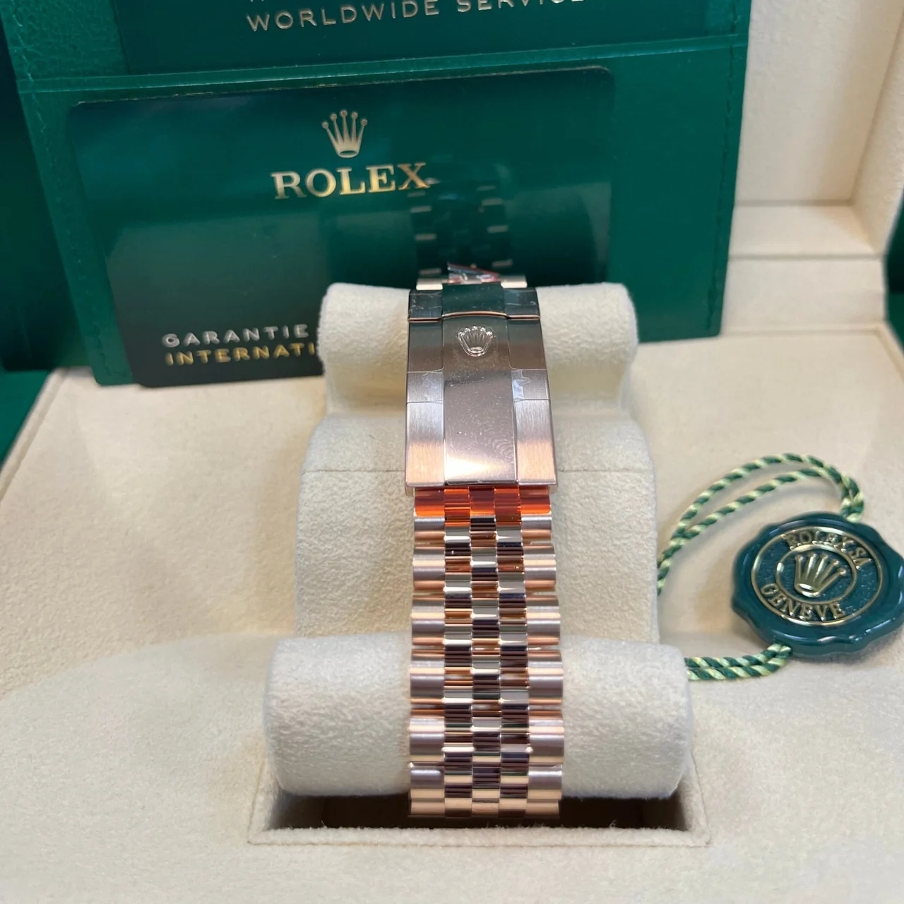 【Super Clone】ROLEX  Sky-Dweller 42mm 336935-0002/0006 Rose Gold Chocolate Dial Jubilee