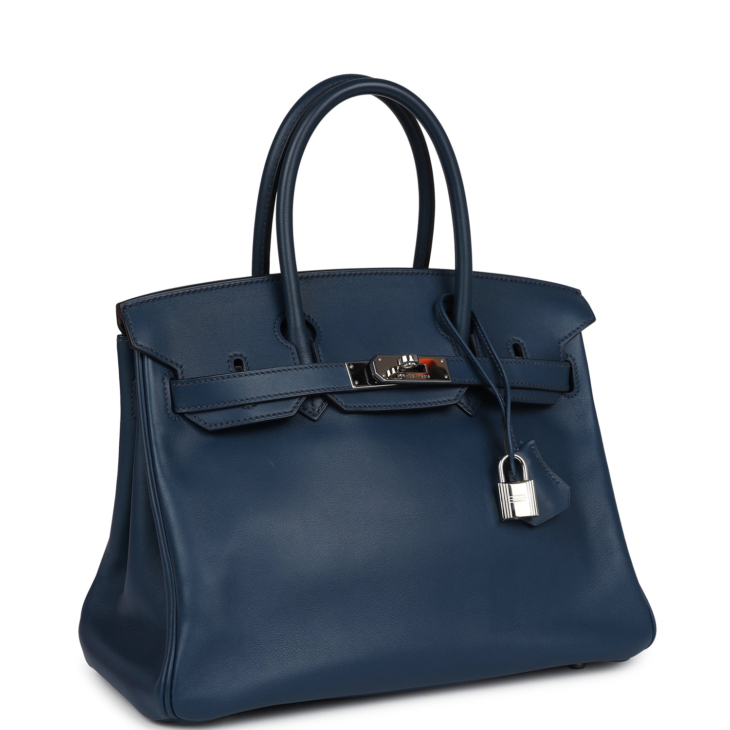 Hermès Birkin 30 Deep Bleu Swift Palladium Hardware