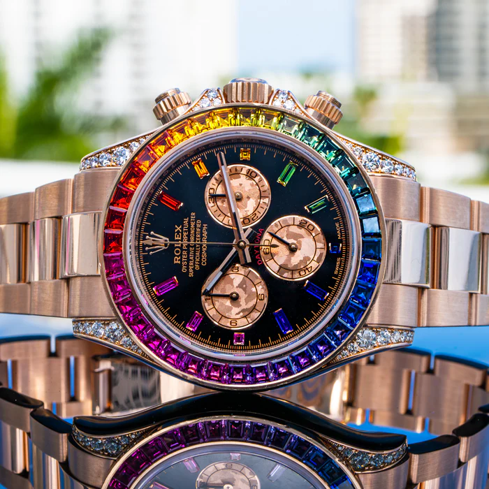 【Super Clone】ROLEX Cosmograph Daytona m116595RBOW 40mm