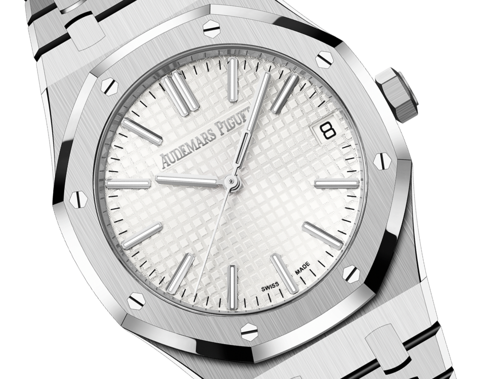 ROYAL OAK Silver-Toned Dial 41mm