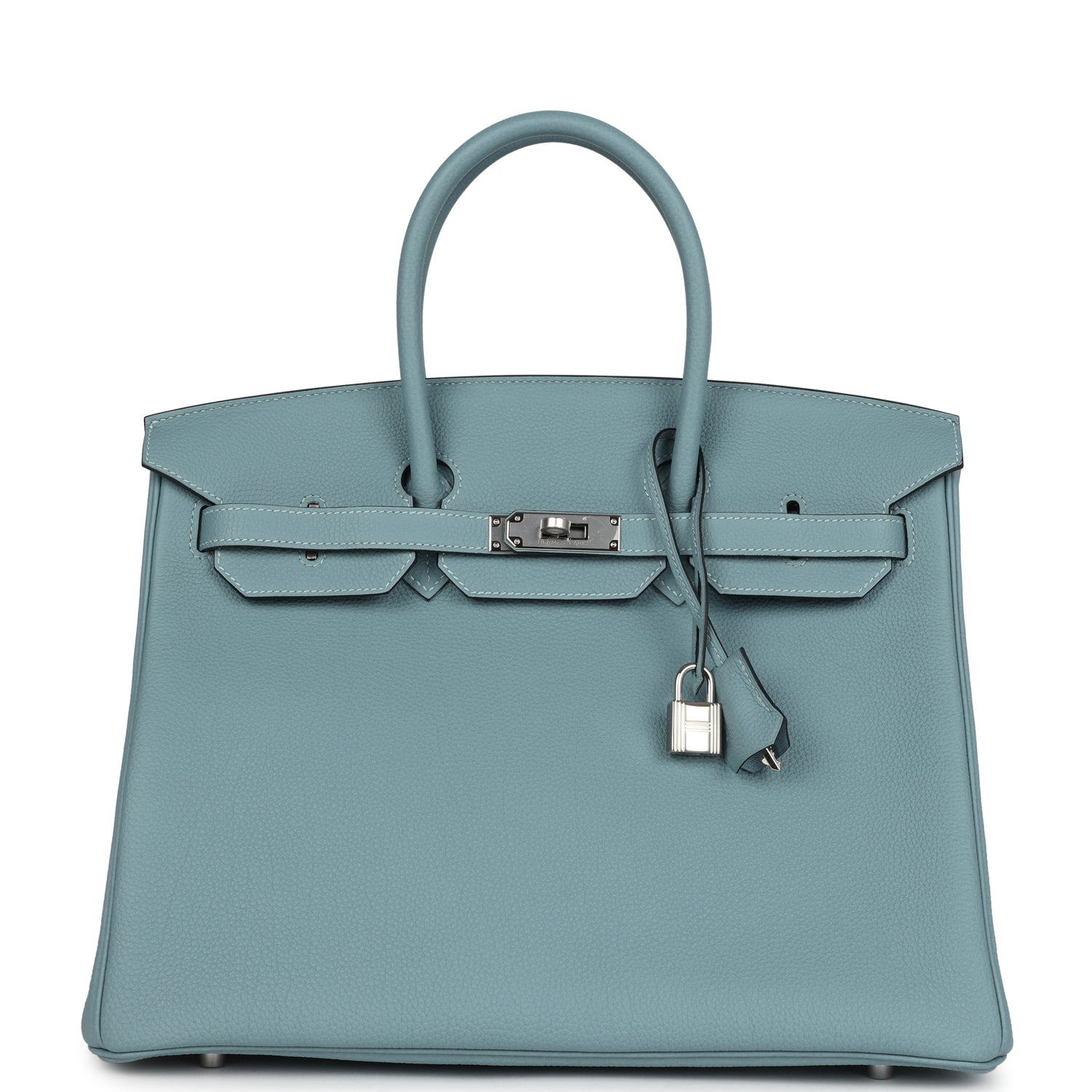 Hermès Birkin 35 Ciel Togo Palladium Hardware