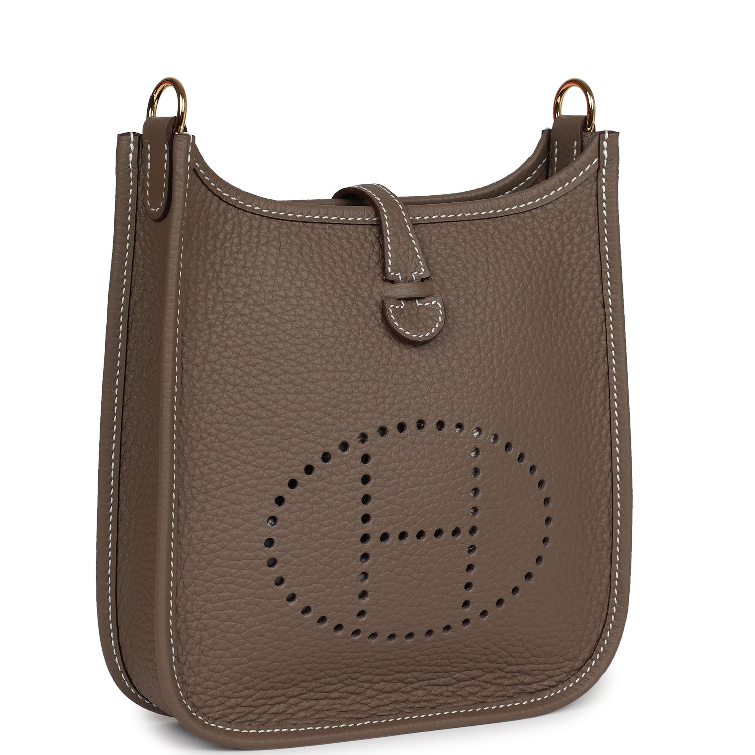 Hermès Evelyne TPM Etoupe Clemence Gold Hardware