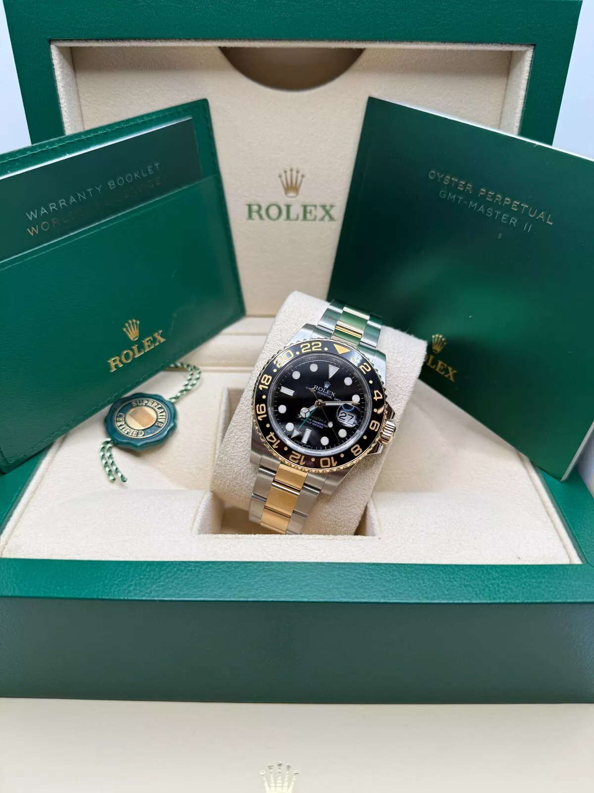 【Super Clone】ROLEX GMT Master II 116713ln 40mm