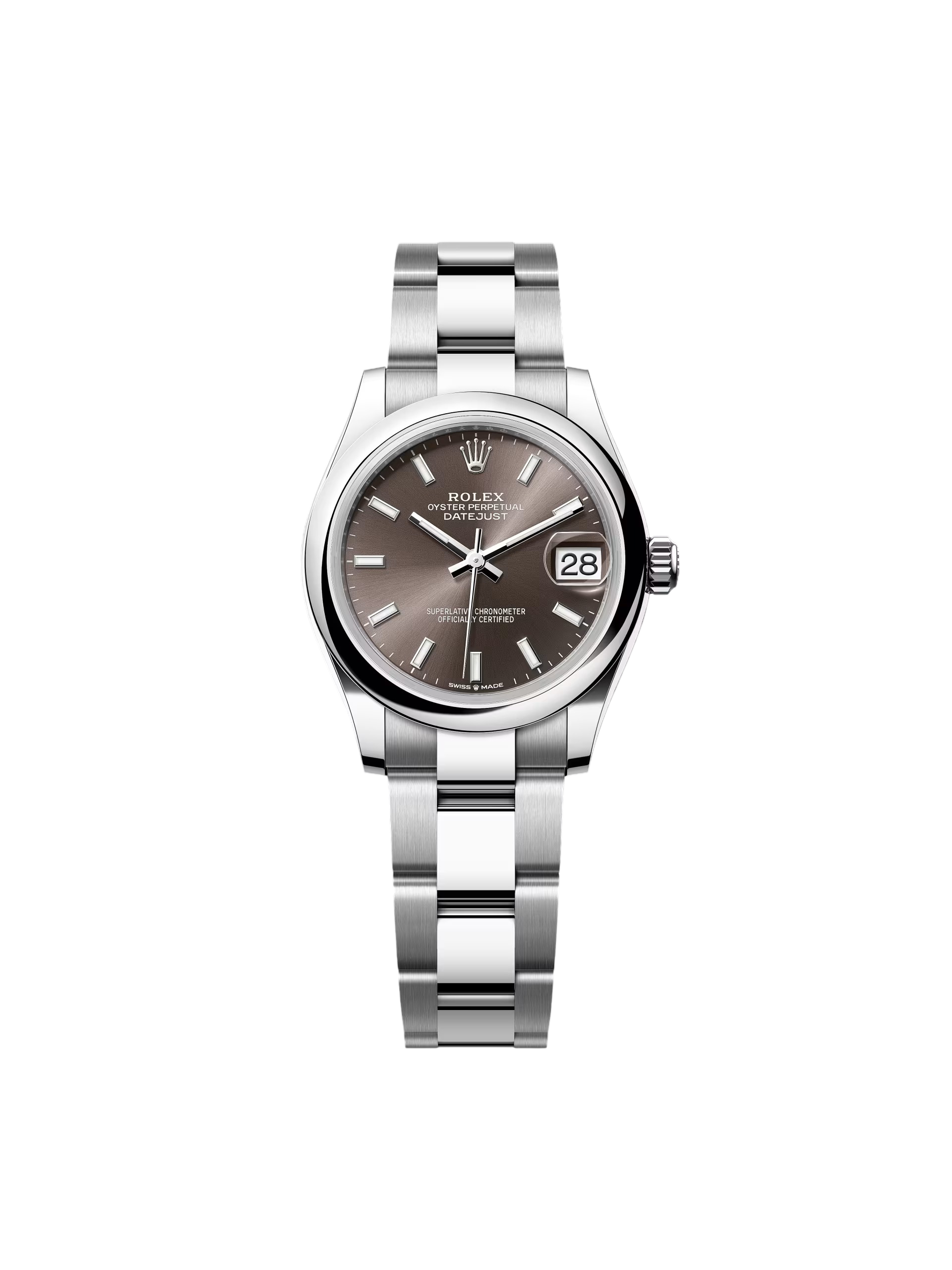 【Super Clone】ROLEX Datejust m278240-0009/0010 31mm Dark Grey Domed Bezel Oyster Oystersteel