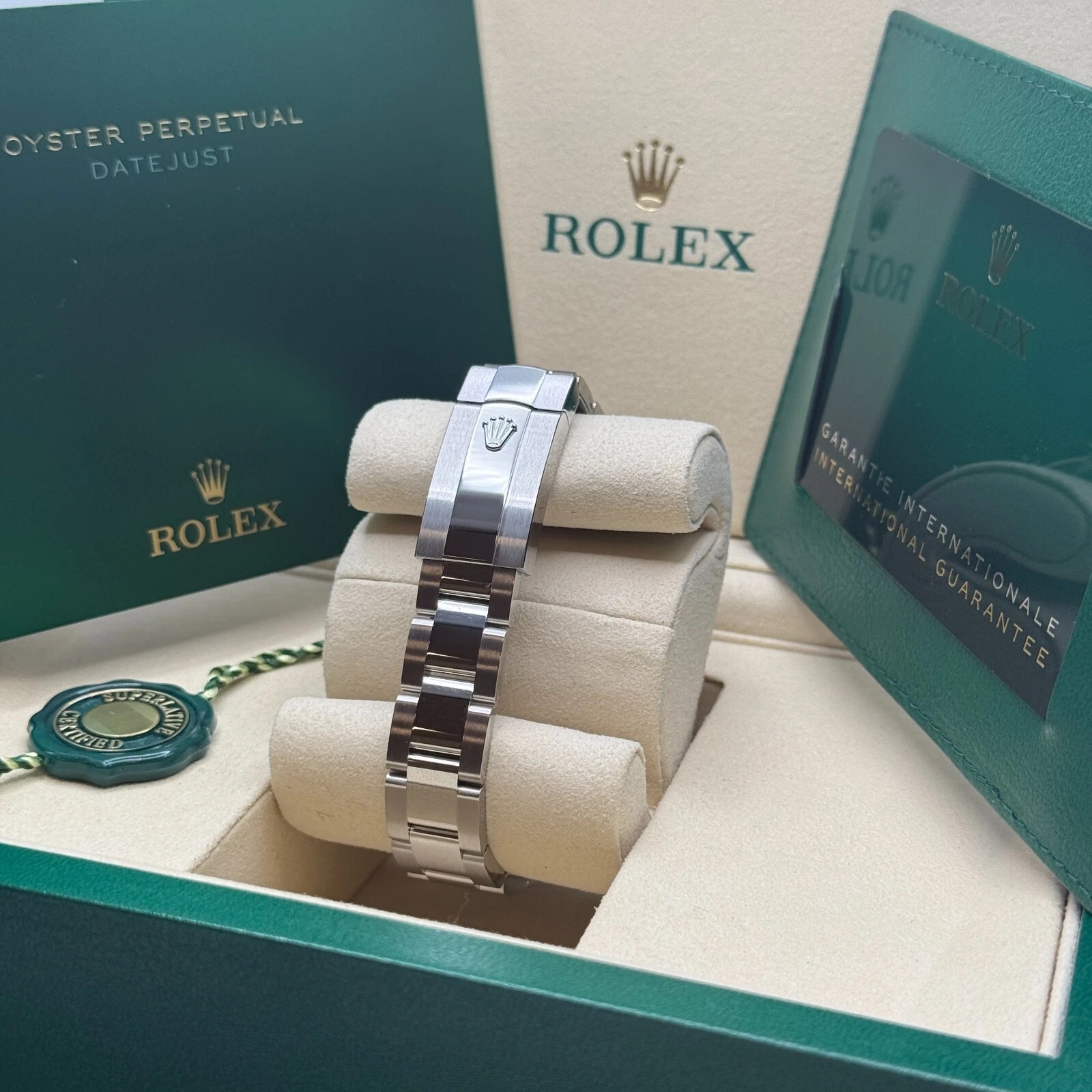 【Super Clone】ROLEX Datejust m278344-0035/0036 Bright Blue Dial 31mm Domed Diamond Oyster Watch