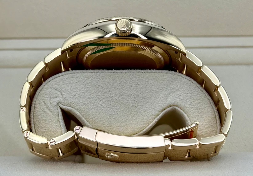 【Super Clone】ROLEX  Sky-Dweller 42mm 336938-0003/0006 Yellow Gold White Dial Jubilee