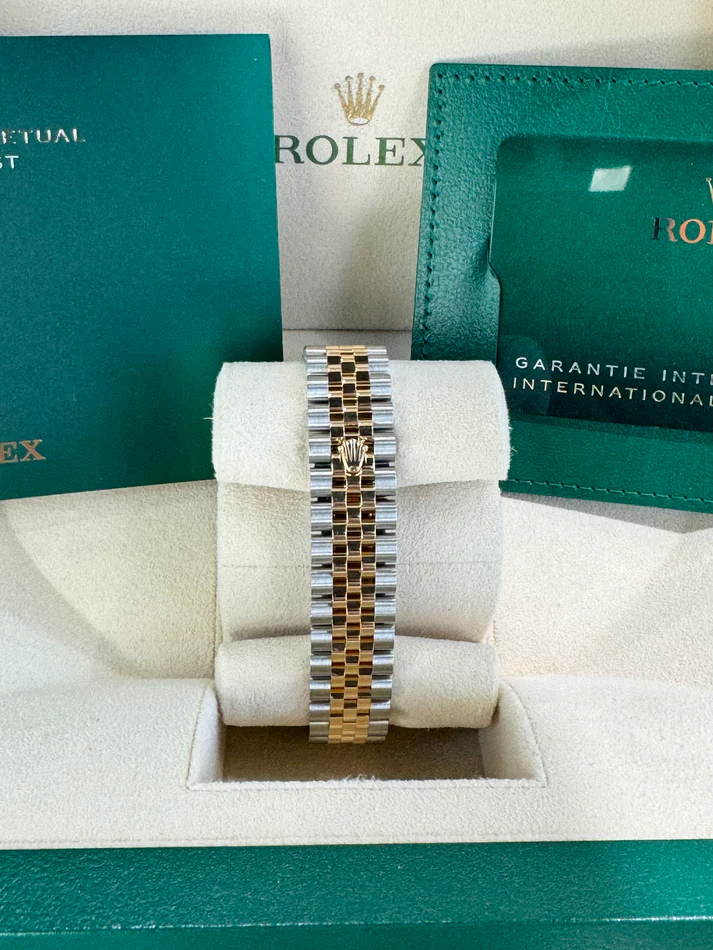 【Super Clone】ROLEX Datejust m278273-0001/0002 31mm White Dial Stainless Steel and Yellow Gold Oyster Watch