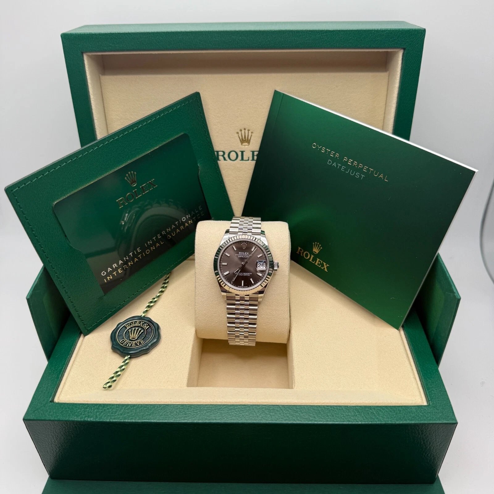 【Super Clone】ROLEX Datejust m278274-0015/0016 Dark Grey Dial 31mm Oyster Bracelet