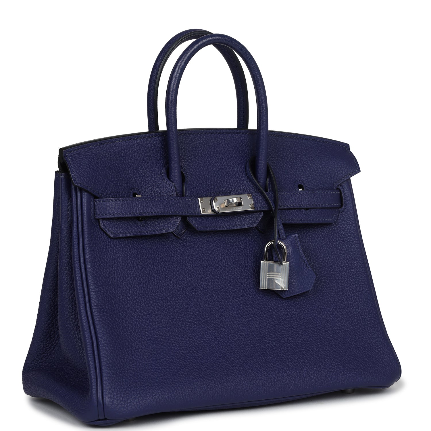 Hermès Birkin 25 Bleu Encre Togo Palladium Hardware