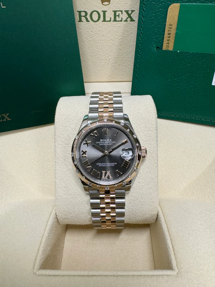 【Super Clone】ROLEX Datejust m278341-0029/0030 Slate Dial 31mm Dial Oyster Bracelet