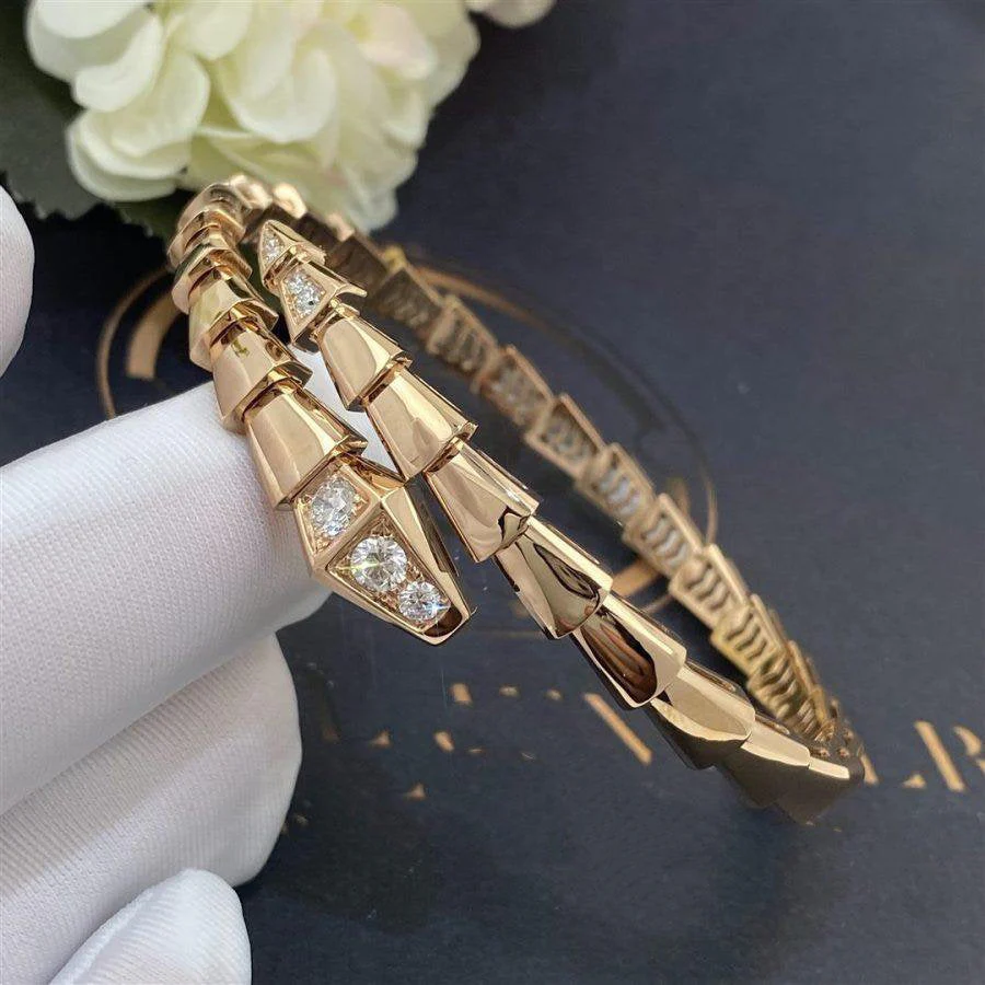 Regalia jewelrySERPENTI BRACELET DIAMONDS PINK GOLD