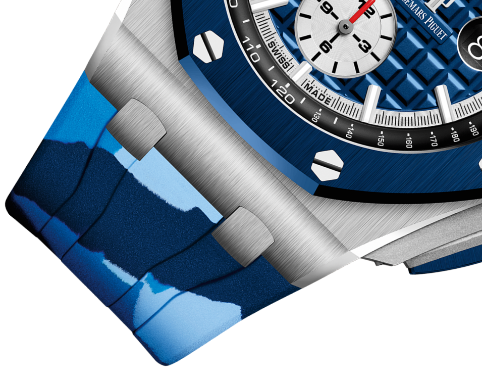 OFFSHORE Blue Camouflage Dial CHRONOGRAPH 44mm