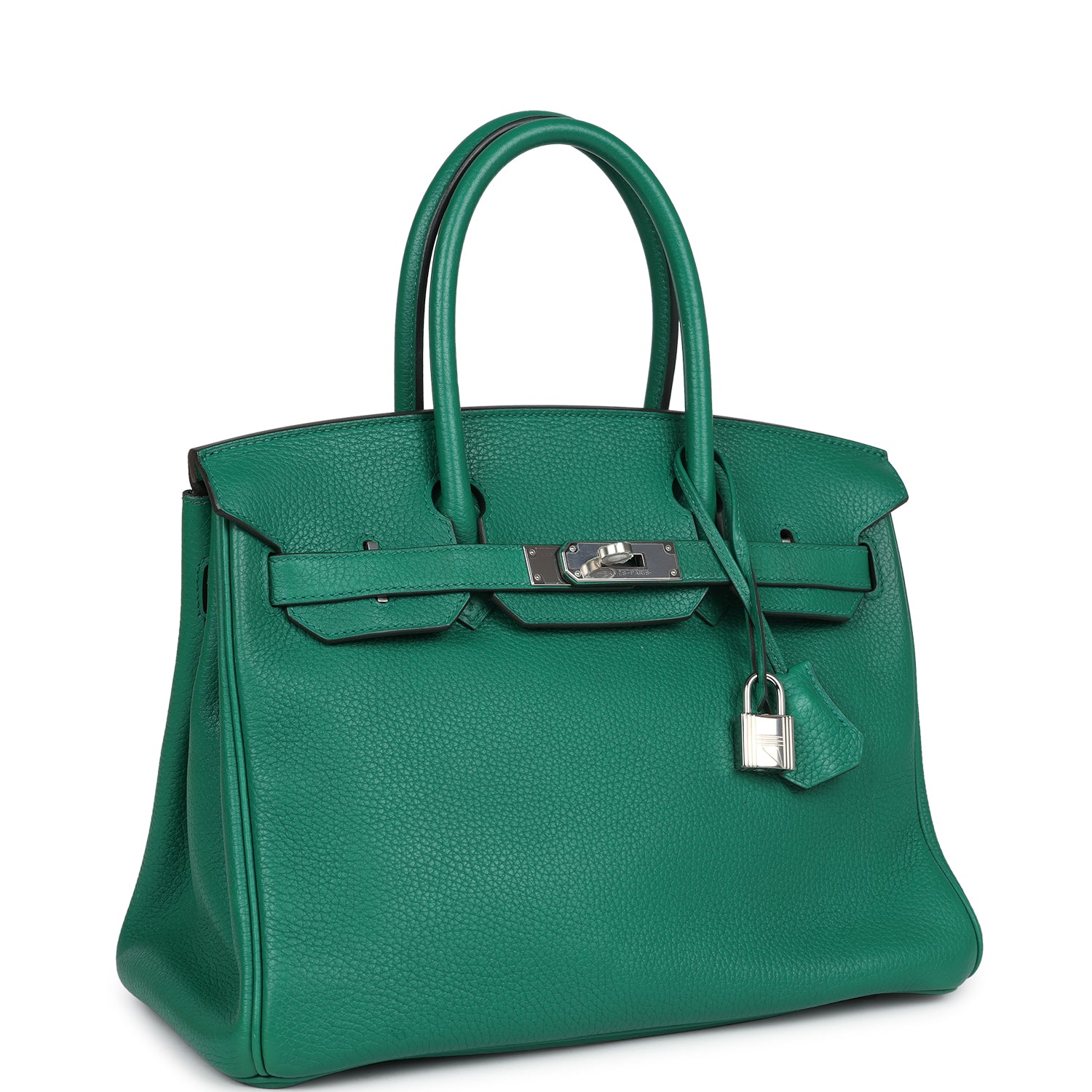 Hermès Birkin 30 Vert Vertigo Clemence Palladium Hardware