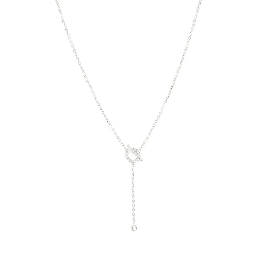 Regalia jewelryFINESSE SILVER DIAMOND NECKLACE