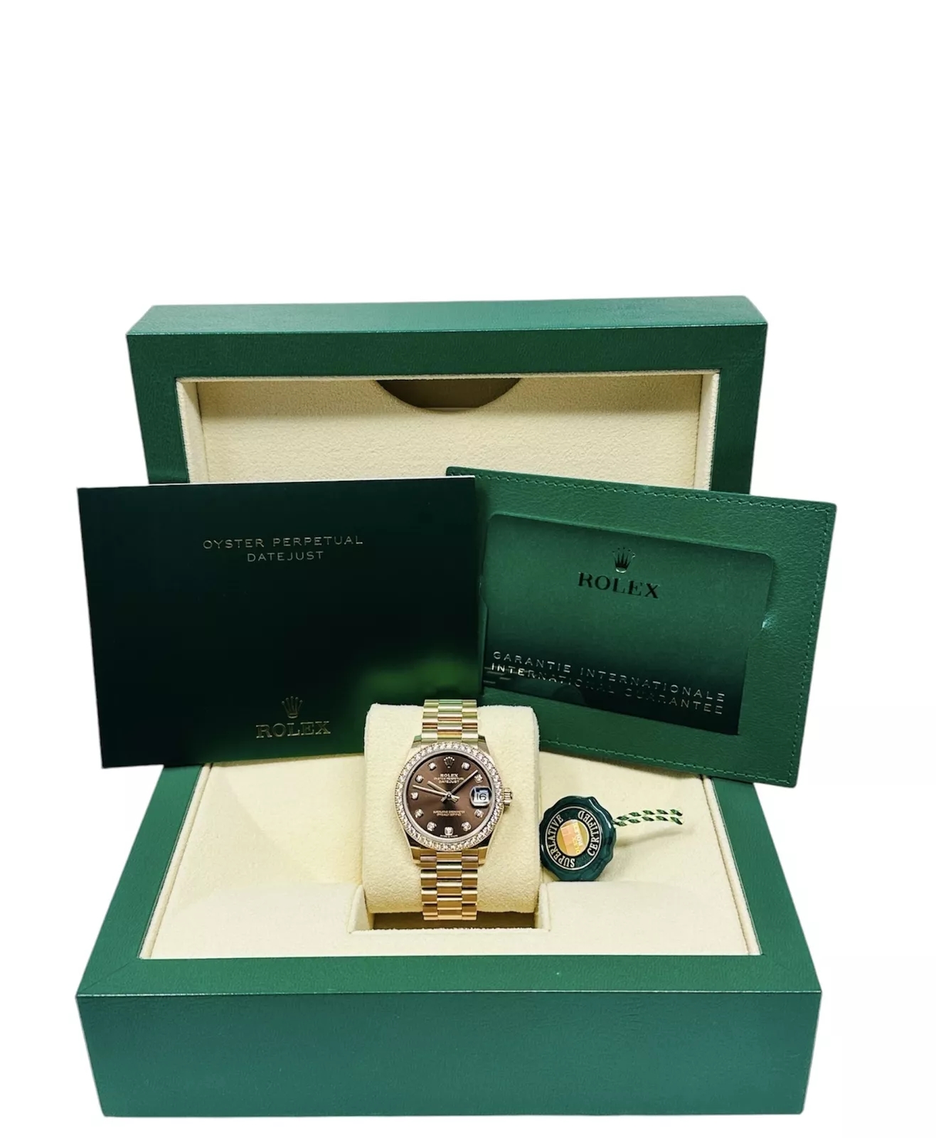 【Super Clone】ROLEX Datejust m278285RBR-0006 Chocolate Dial 31mm