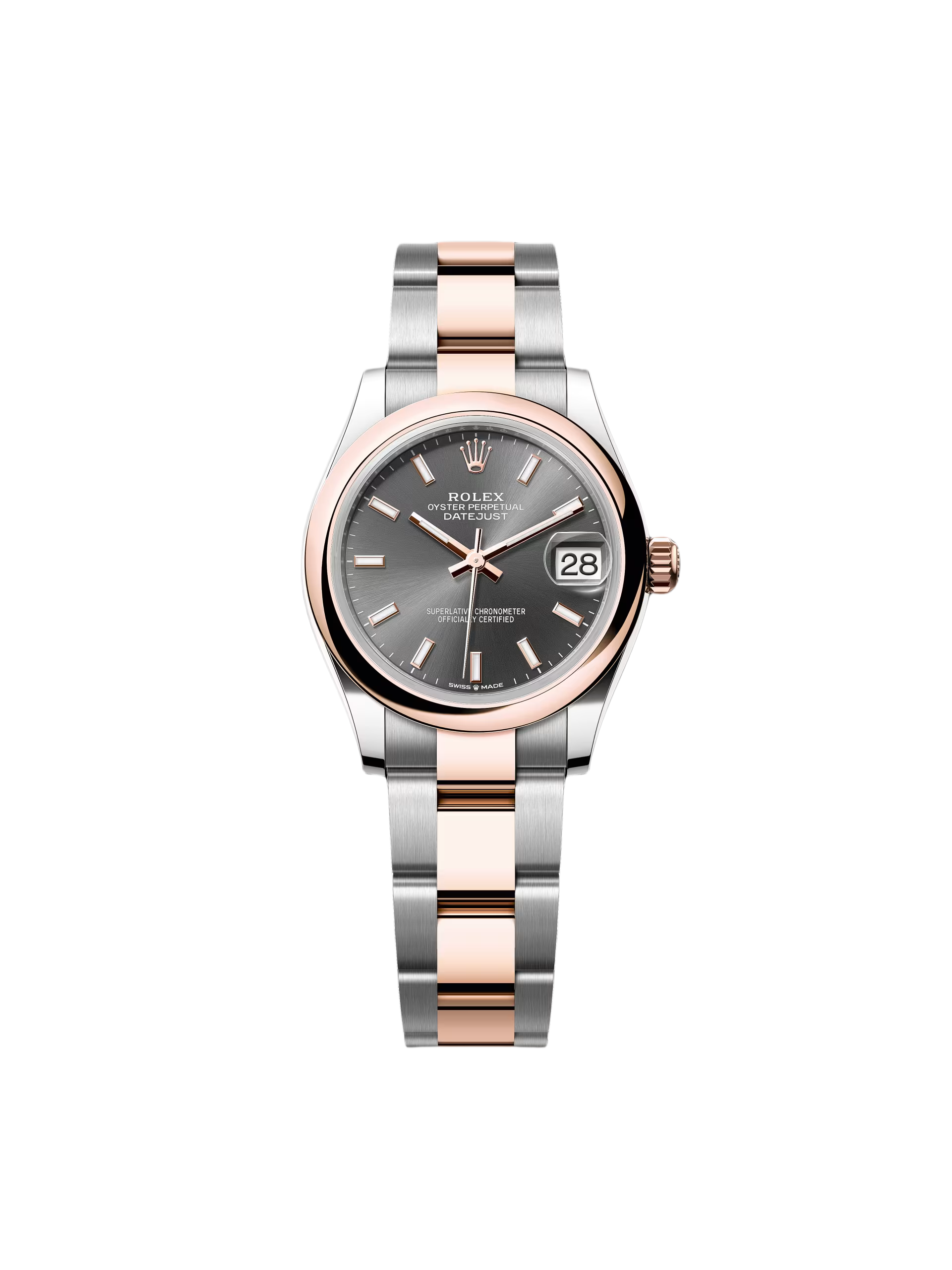 【Super Clone】ROLEX Datejust m278241-0017/0018 Slate 31mm Dial Oyster Bracelet Watch