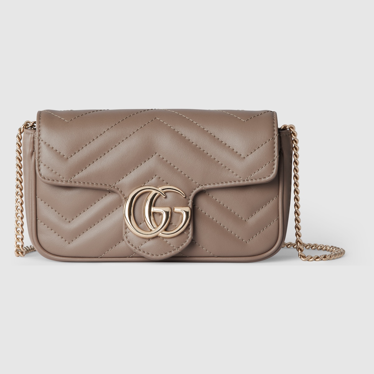 GG Marmont Leather Super Mini Bag