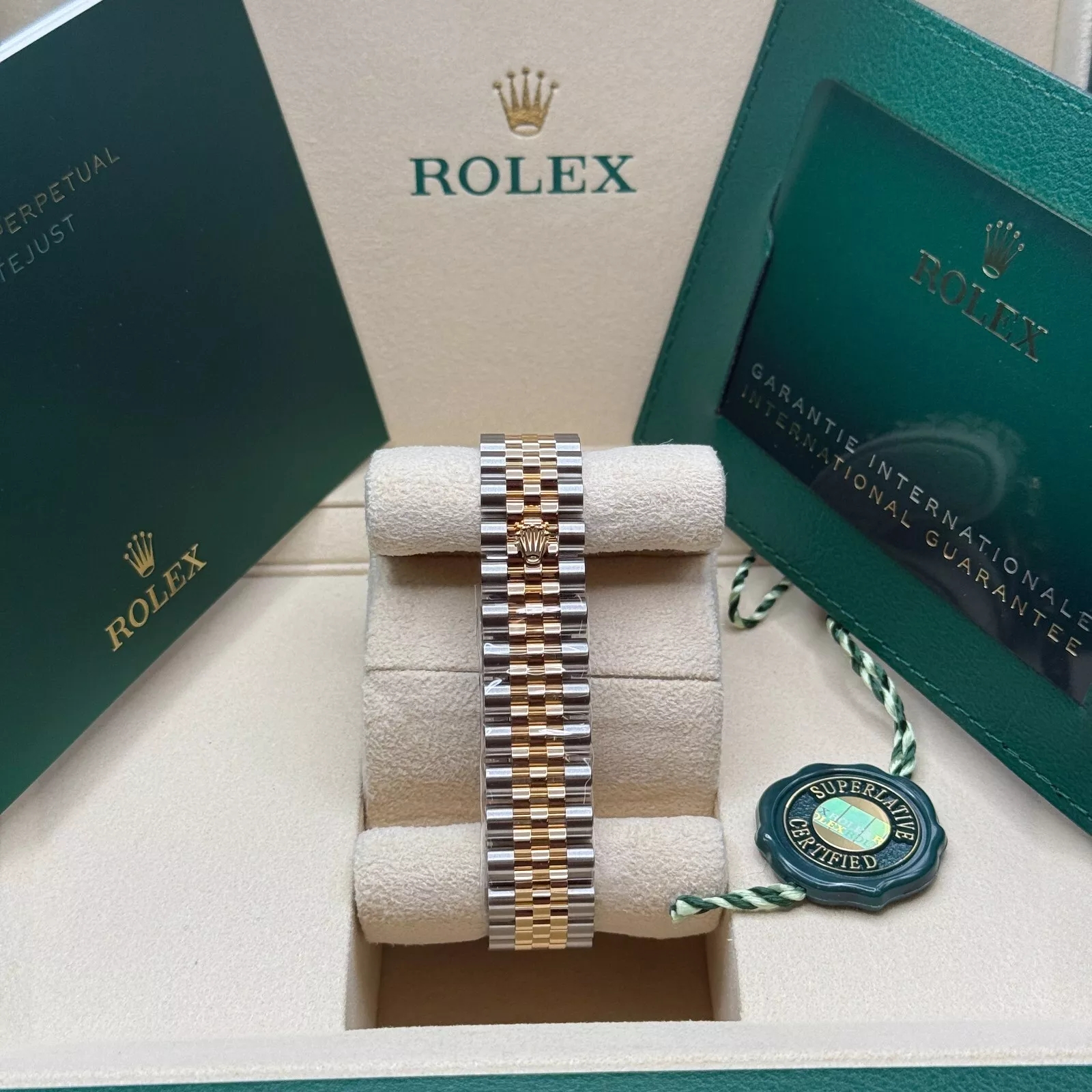 【Super Clone】ROLEX Datejust m278273-0017/0018 31mm Dark Grey Dial Stainless Steel and Yellow Gold Oyster Watch