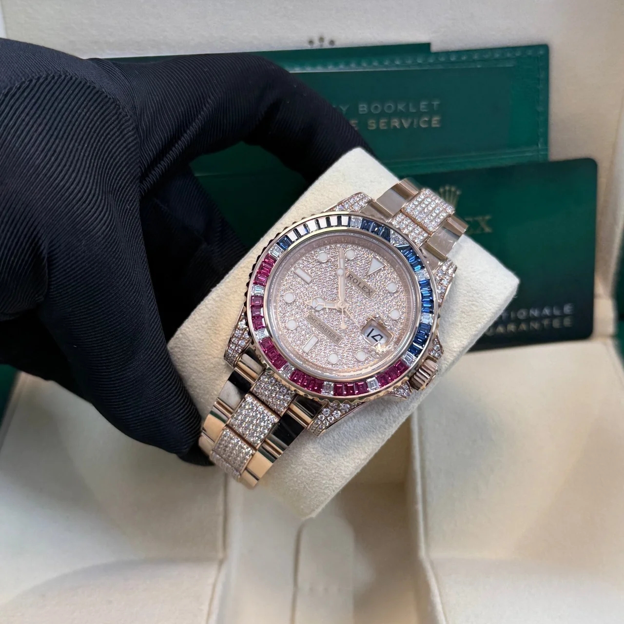 【Super Clone】ROLEX GMT-Master II 40mm 126755SARU