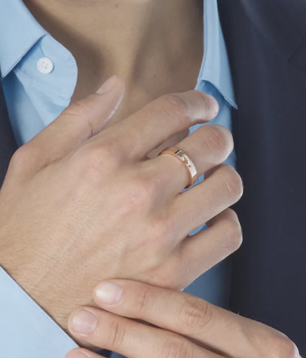 Regalia jewelryALLIANCE LIENS VIDENCE DIAMOND 4MM RING