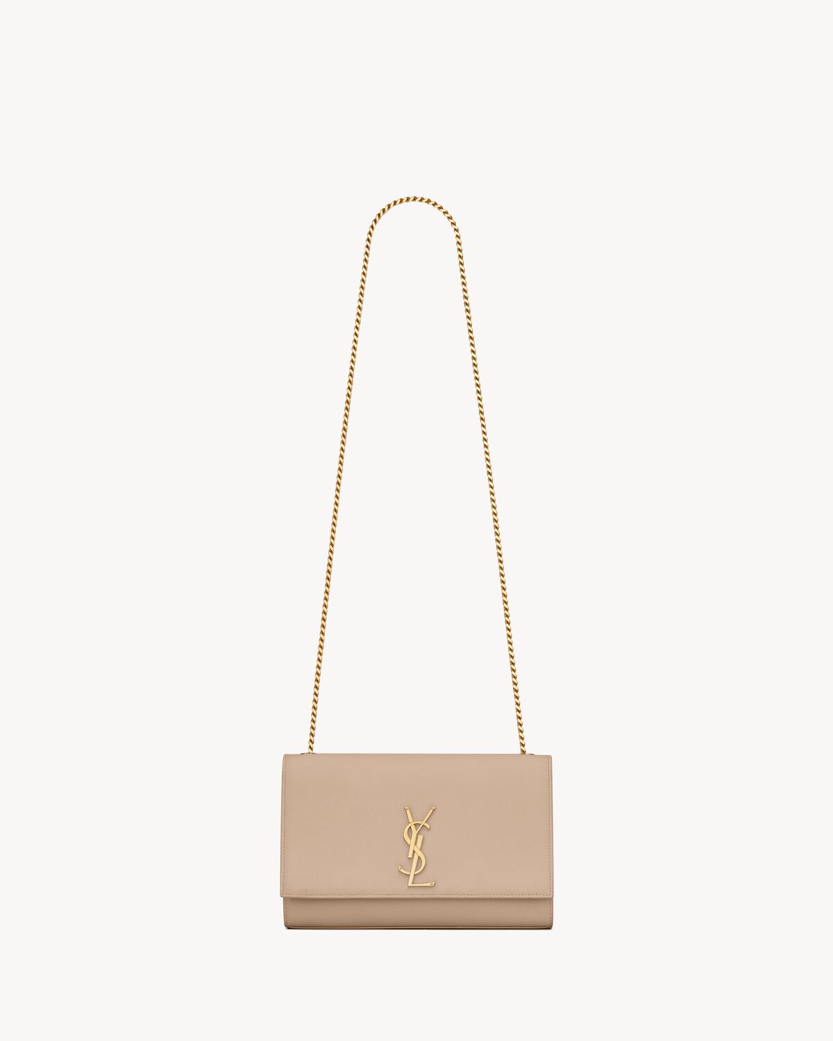 YSL Kate Medium in Grain De Poudre Embossed Leather