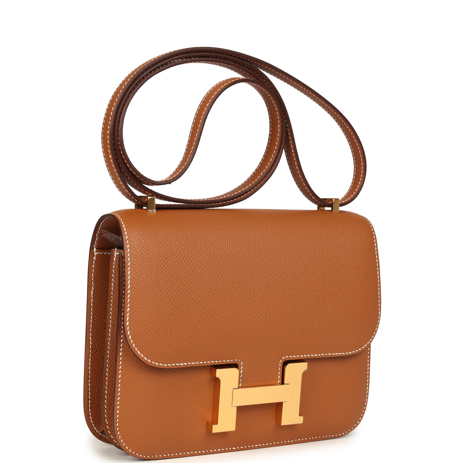 Hermès Constance 18 Gold Epsom Gold Hardware
