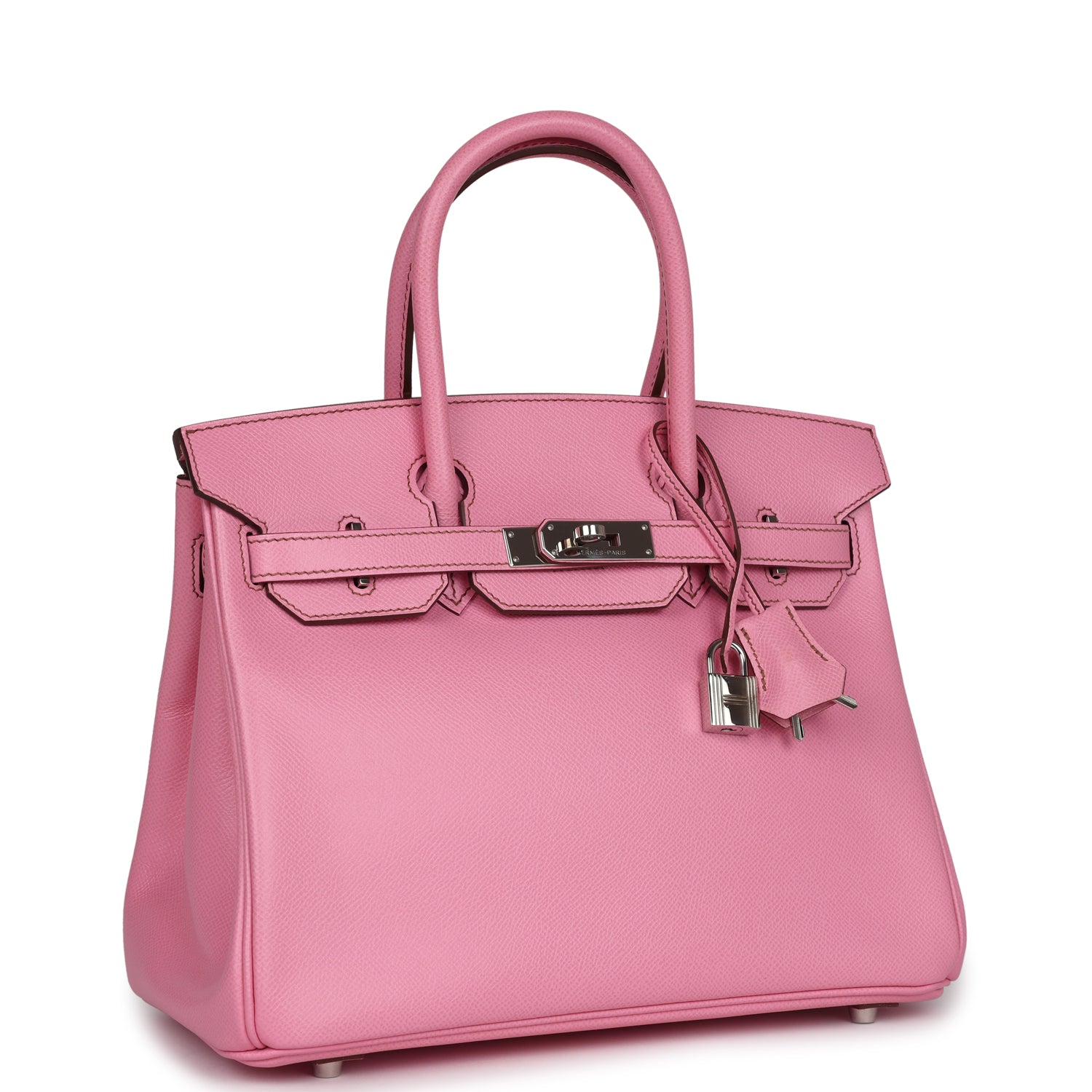 Hermès Birkin 30 Bubblegum Epsom Palladium Hardware
