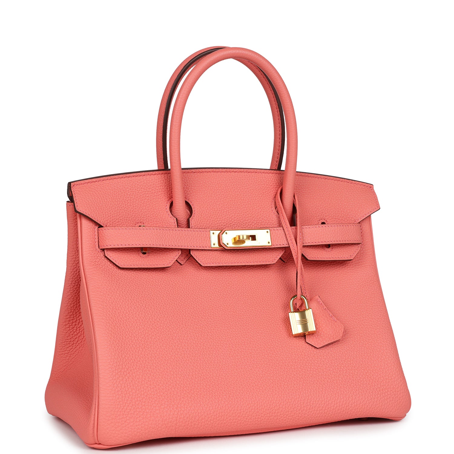 Hermès Special Order (HSS) Birkin 30 Rose Candy Togo Gold Hardware