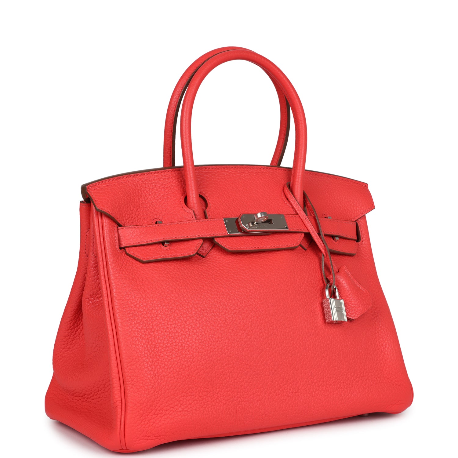 Hermès Birkin 30 Rose Jaipur Clemence Palladium Hardware