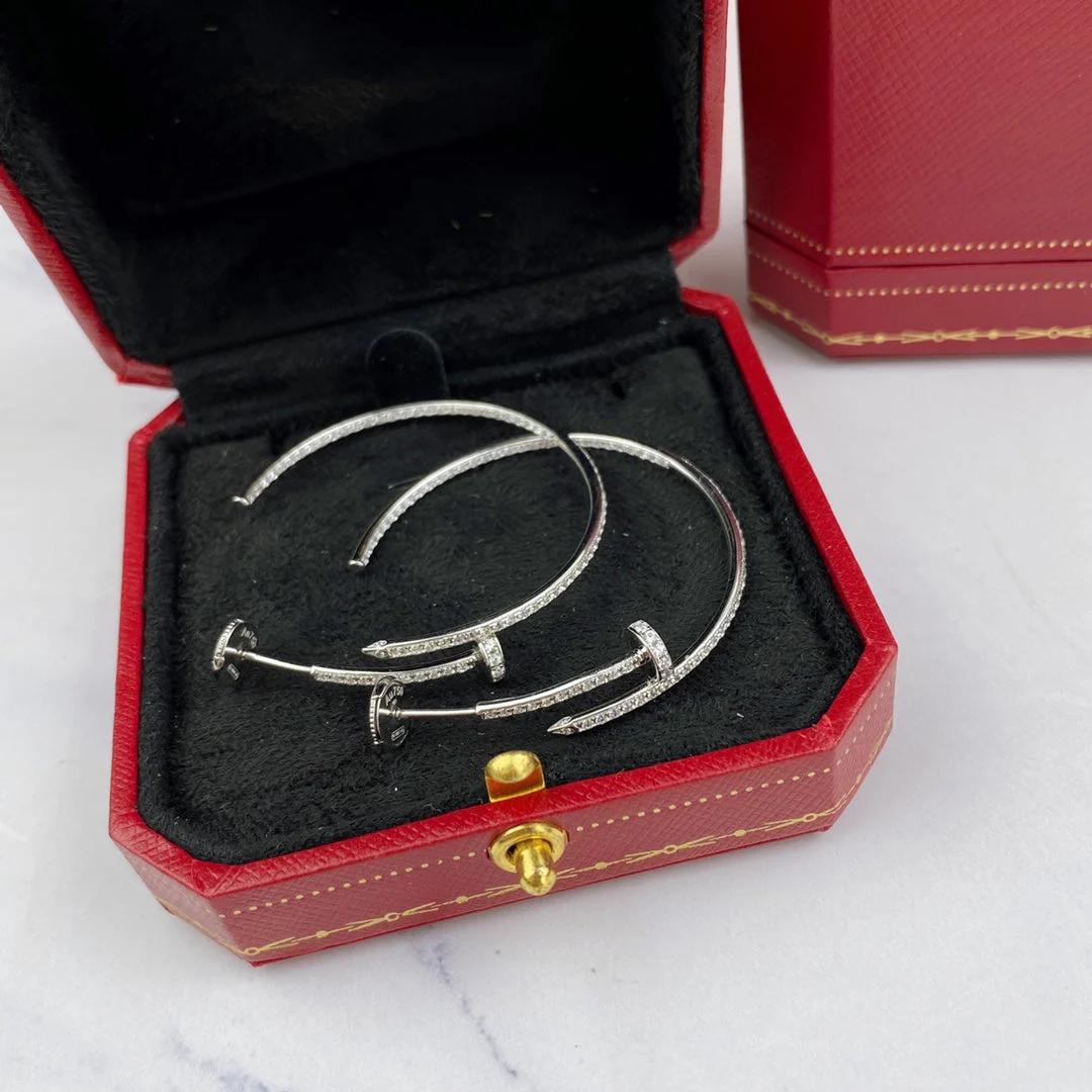 Regalia jewelryJUSTE EARRINGS FULL DIAMONDS 1.8MM